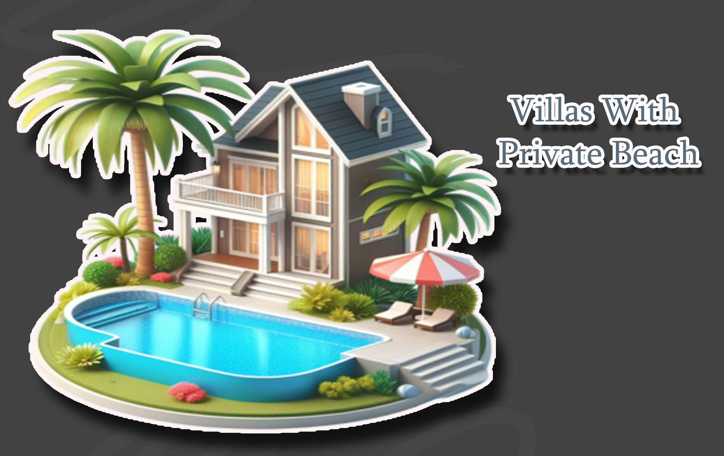 Villas With Private Beach